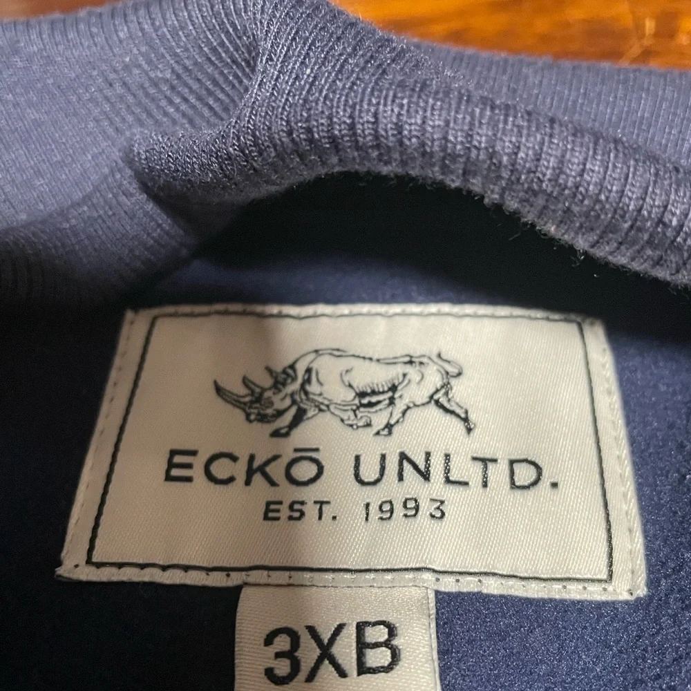 Ecko Unlimited Dark Blue Jacket Size 3XL